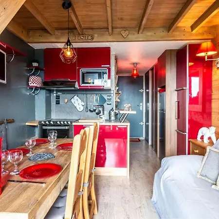 Vakantiehuis Slow Mtblanc Soleil Ski-inout View Balcony Elevator Parking