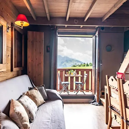 Slow Mtblanc Soleil Ski-inout View Balcony Elevator Parking Vakantiehuis *